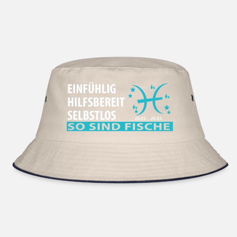 Sternzeichen Fische - Eigenschaften Bucket Hat
