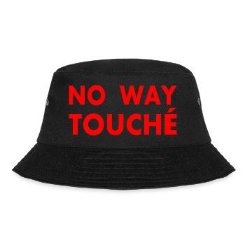 No way touché - Bucket Hat - Schwarz - Vorne - Lela (165cm)