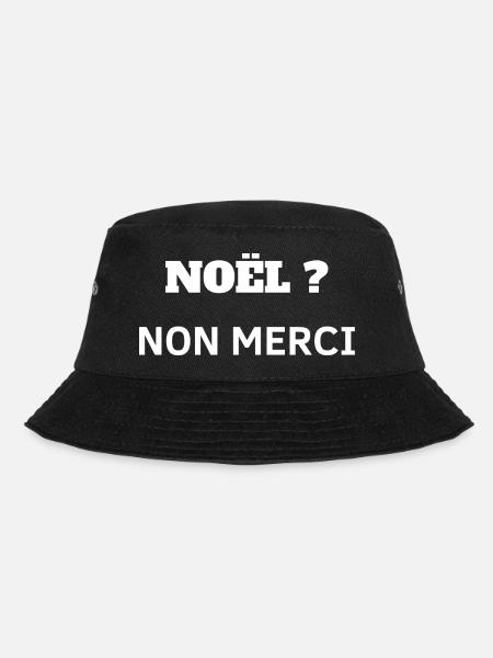 "NOEL ?NON MERCI" - Bob - noir