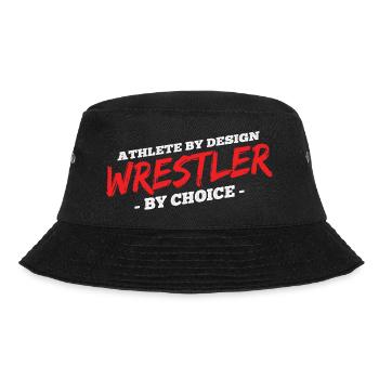 Grappling Martial Arts Wrestling - Bucket Hat - Schwarz - Vorne - Lela (165cm)