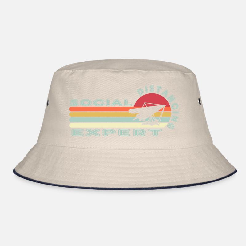Social distancing Expert Hang Gliding Bucket Hat