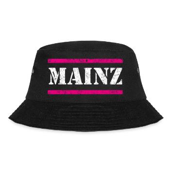 Mainz Vintage - Bucket Hat - black - Front - Lela (165cm)