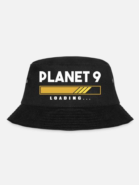 Planet 9 Sonnensystem Weltall Universum Geschenk - Bucket Hat - Schwarz
