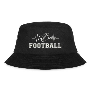 ECG Pulse Heart Line Football US Sports Cadeau - Bob - noir - Devant - Lela (165cm)