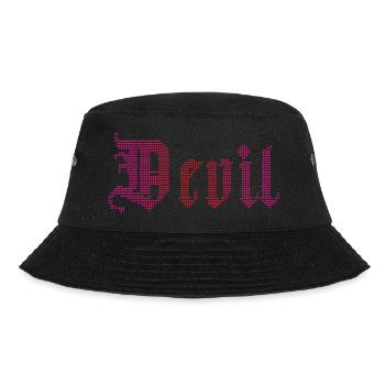 Teufel - Bucket Hat - Schwarz - Vorne - Lela (165cm)