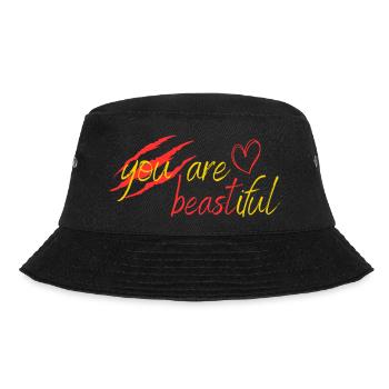 Beast or beauty? - Bucket Hat - black - Front - Lela (165cm)