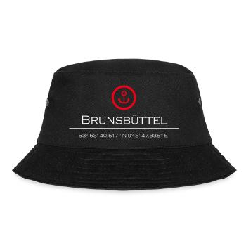 Brunsbüttel - Bucket Hat - Schwarz - Vorne - Lela (165cm)
