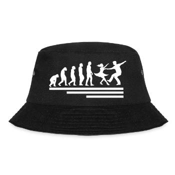 Dancing Dance Music - Bucket Hat - Schwarz - Vorne - Lela (165cm)
