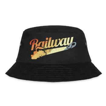Railroad motivation - Bucket Hat - black - Front - Lela (165cm)