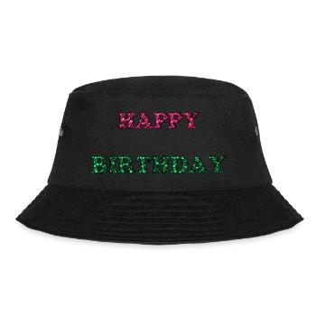 JOYEUX ANNIVERSAIRE. HAPPY BIRTHDAY. ANNIVERSAIRE. - Bob - noir - Devant - Lela (165cm)