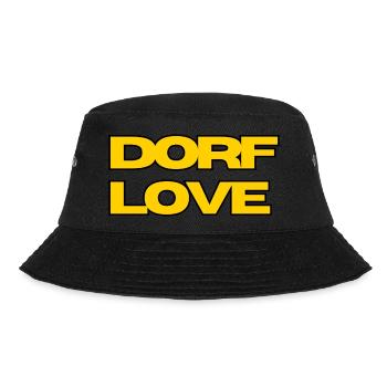 Dorflove2 2 - Bucket Hat - Schwarz - Vorne - Lela (165cm)