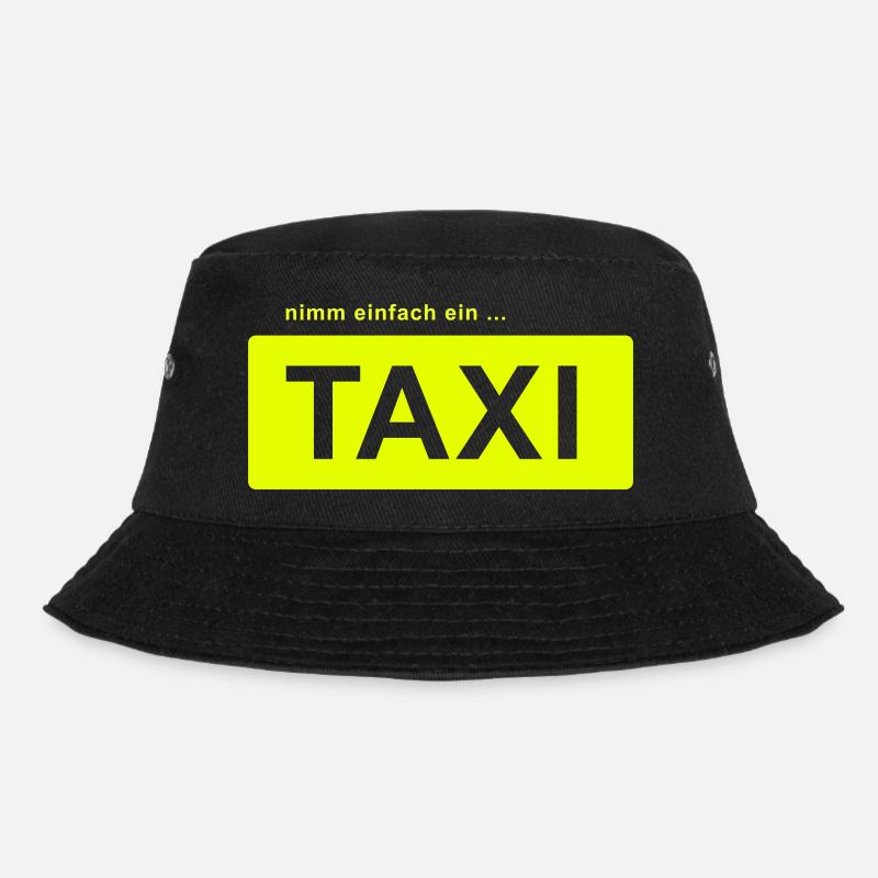 nimm einfach ein taxi - Bucket Hat - Schwarz