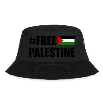 Free palestine - Bucket Hat - black - Front - Lela (165cm)
