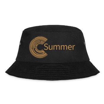Für Summer - Bucket Hat - Schwarz - Vorne - Lela (165cm)