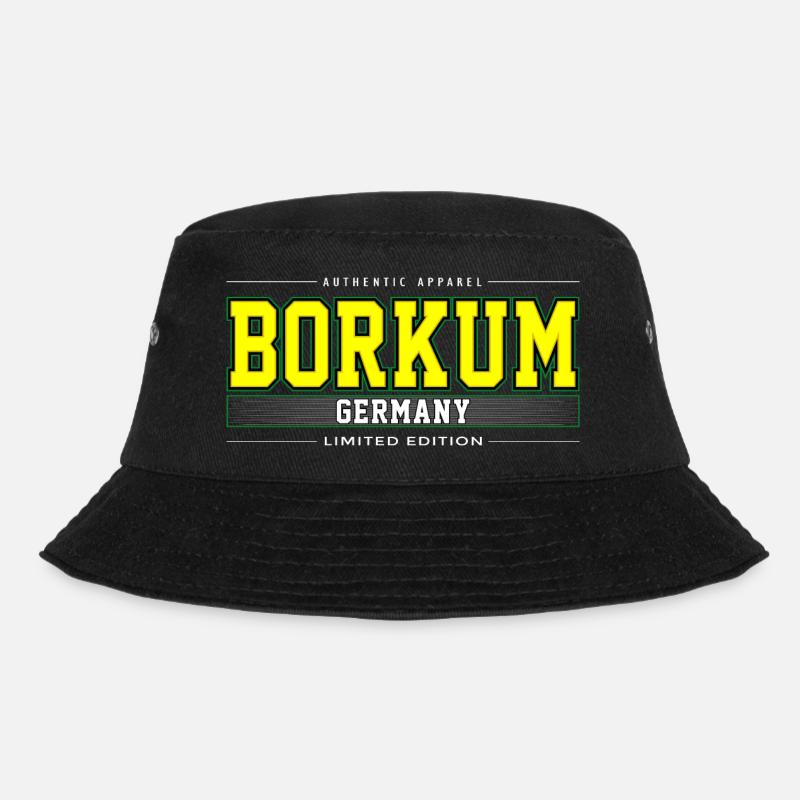 Borkum - Bucket Hat - Schwarz