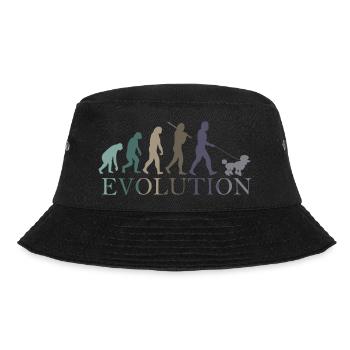 EVOLUTION PUDEL - Bucket Hat - Schwarz - Vorne - Lela (165cm)