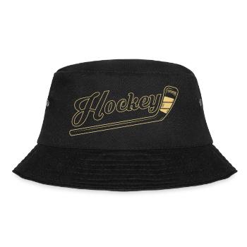 Hockey - Bucket Hat - Schwarz - Vorne - Lela (165cm)