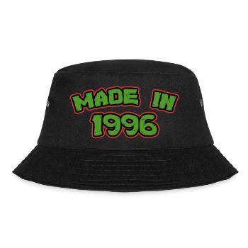 Made in 1996 - Bucket Hat - black - Front - Lela (165cm)