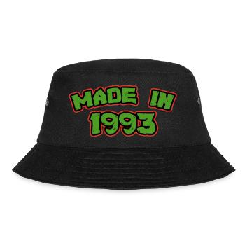 Made in 1993 - Bucket Hat - black - Front - Lela (165cm)
