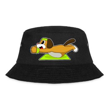 Dog Abdominal Training Bodybuilding - Bucket Hat - black - Front - Lela (165cm)