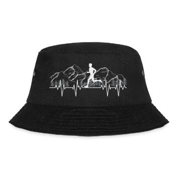 Running - Energy of Life - male - Bucket Hat - black - Front - Lela (165cm)