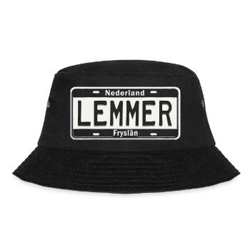 T-Shirt Lemmer Hoodie Ijsselmeer Holland Maritime - Bob - noir - Devant - Lela (165cm)