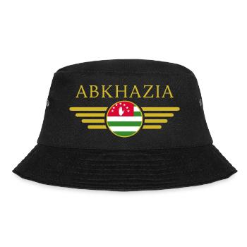 J’aime l’Abkhazie, T-shirt design de style élégance - Bob - noir - Devant - Lela (165cm)