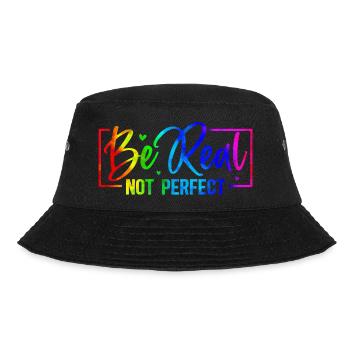 Be original vector design symbol retro quote label - Bucket Hat - black - Front - Lela (165cm)