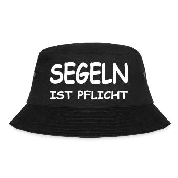 Segeln - Bucket Hat - Schwarz - Vorne - Lela (165cm)