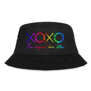 xoxo love you amore Fleurs Femmes Saint Valentin - Bob - noir - Devant - Lela (165cm)