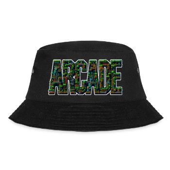 arcade - Bucket Hat - Schwarz - Vorne - Lela (165cm)