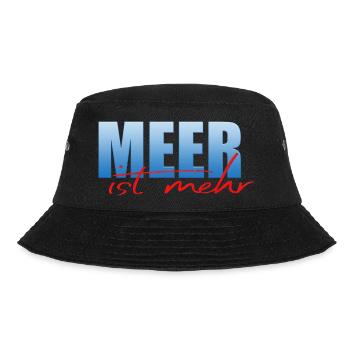 The sea is more - Bucket Hat - black - Front - Lela (165cm)