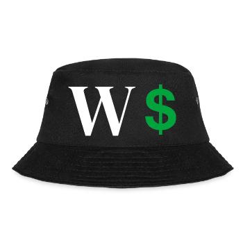 Lettre w dollar - Bob - noir - Devant - Lela (165cm)