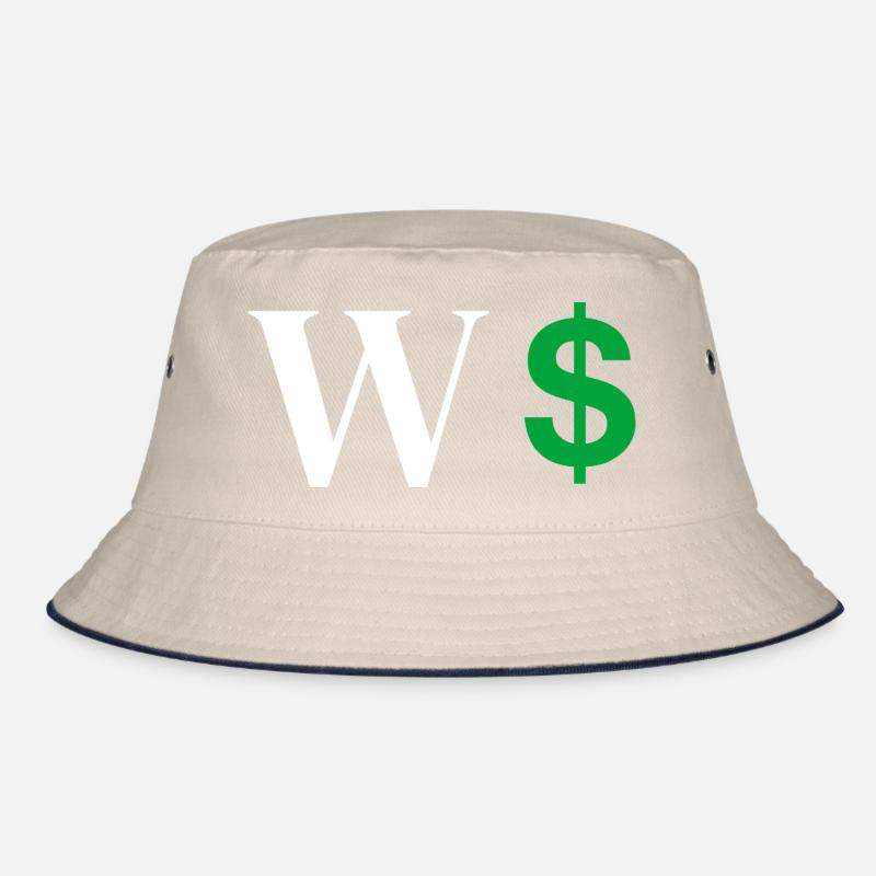 Buchstabe w Dollar Bucket Hat