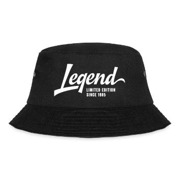 Legend Limited Edition Since 1985 - Bucket Hat - Schwarz - Vorne - Lela (165cm)
