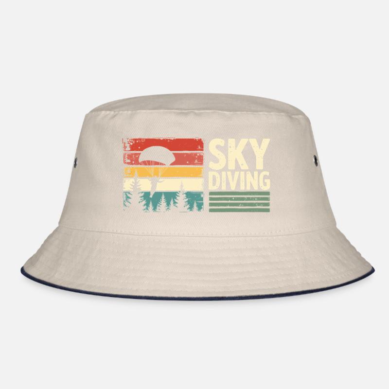 Parachutisme Vintage Rétro Sunset Bob