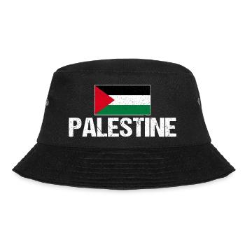 Palestina - Bucket Hat - Schwarz - Vorne - Lela (165cm)
