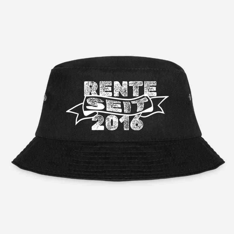 Rentner 2016 - Bucket Hat - Schwarz