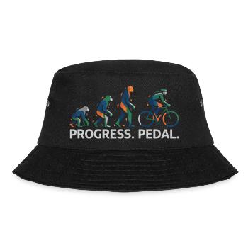 Entwicklung des Progress-Pedals - Bucket Hat - Schwarz - Vorne - Lela (165cm)