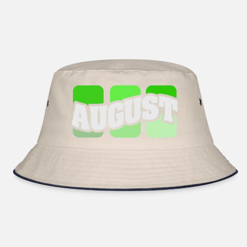 Name August Bucket Hat
