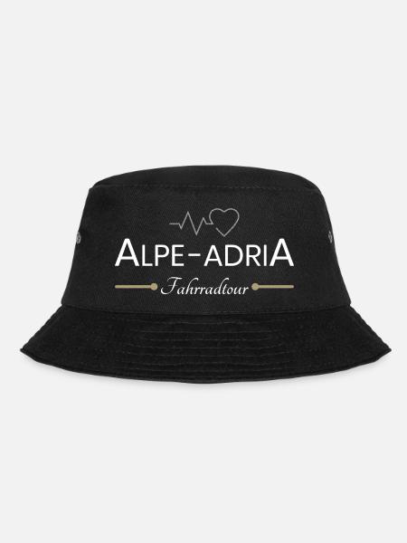 Alpe Adria Fahrradtour - Bucket Hat - Schwarz