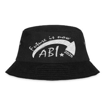Abitur 2026 - Bucket Hat - black - Front - Lela (165cm)