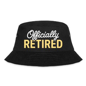 Retired 2026 Funny Retired Graphic Men Retirement - Bucket Hat - black - Front - Lela (165cm)