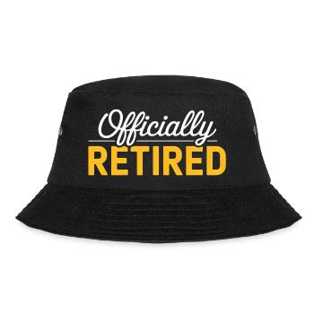 Retired 2026 Funny Retired Graphic Men Retirement - Bucket Hat - black - Front - Lela (165cm)