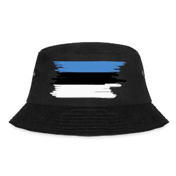 Drapeau estonien - Bob - noir - Devant - Lela (165cm)