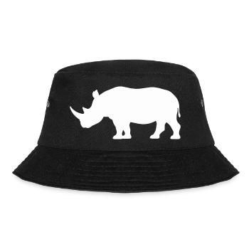 Rhino Silhouette Minimaliste - Bob - noir - Devant - Lela (165cm)