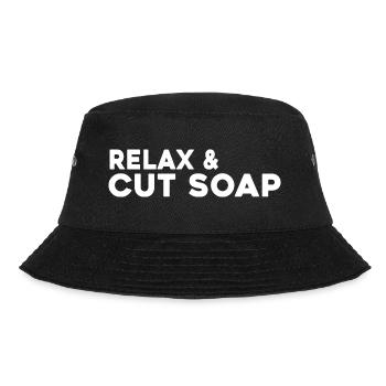 soap soap carver relax cut soap - Bucket Hat - black - Front - Lela (165cm)