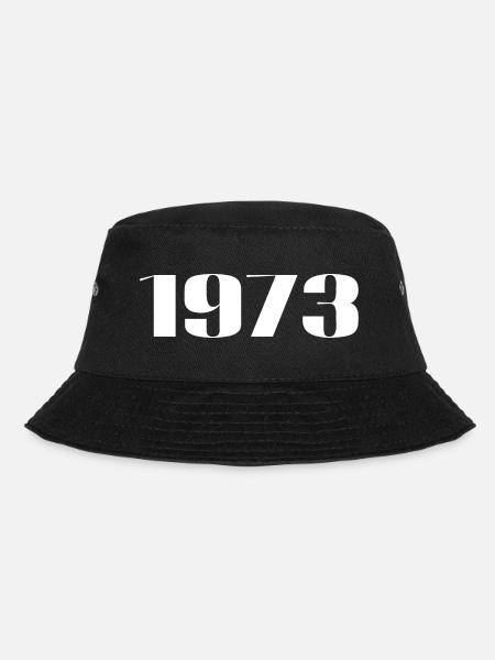 1973 - Geschenk geboren im Jahr 1973 - Bucket Hat - Schwarz
