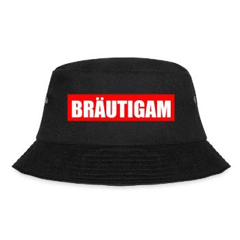 bräutigam - Bucket Hat - Schwarz - Vorne - Lela (165cm)