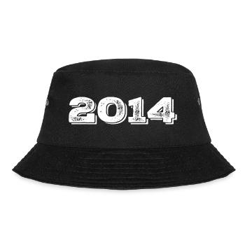 Geburtstagsgeschenk 2014 - 2014 - Bucket Hat - Schwarz - Vorne - Lela (165cm)